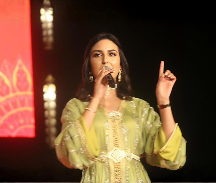 Souhaila Sahraoui at international artistic events
